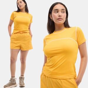 Halfdays MOLLIE T-SHIRT color ZINNIA size L NWT